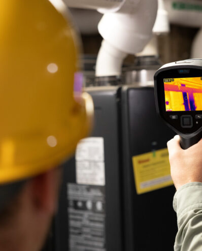 mise au point caméra thermique