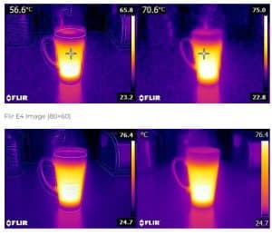 difference qualite image thermique