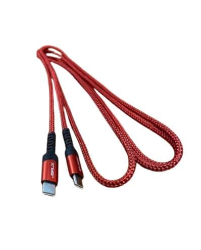 câble de chargement dm32x type usb c vers usb c