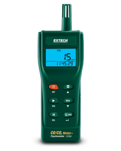 appareil de détection co/co2 extech co260