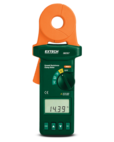 testeur de résistance de terre à pince extech 382357